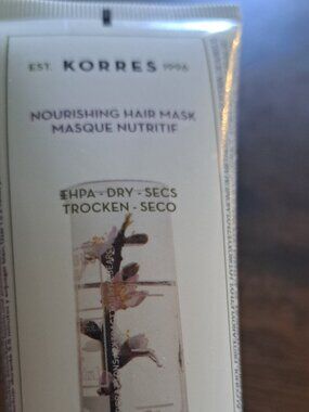 KORRES ALMOND & LINSEED NOURISHING HAIR MASK